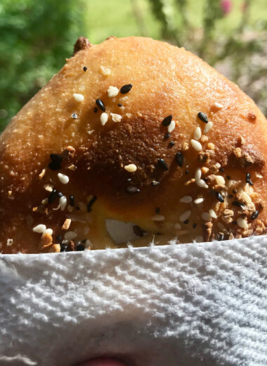 Fathead Dough is so easy to make and you can use it for so many thing! Some of my favorites are bagels, pizza crust and cinnamon rolls!