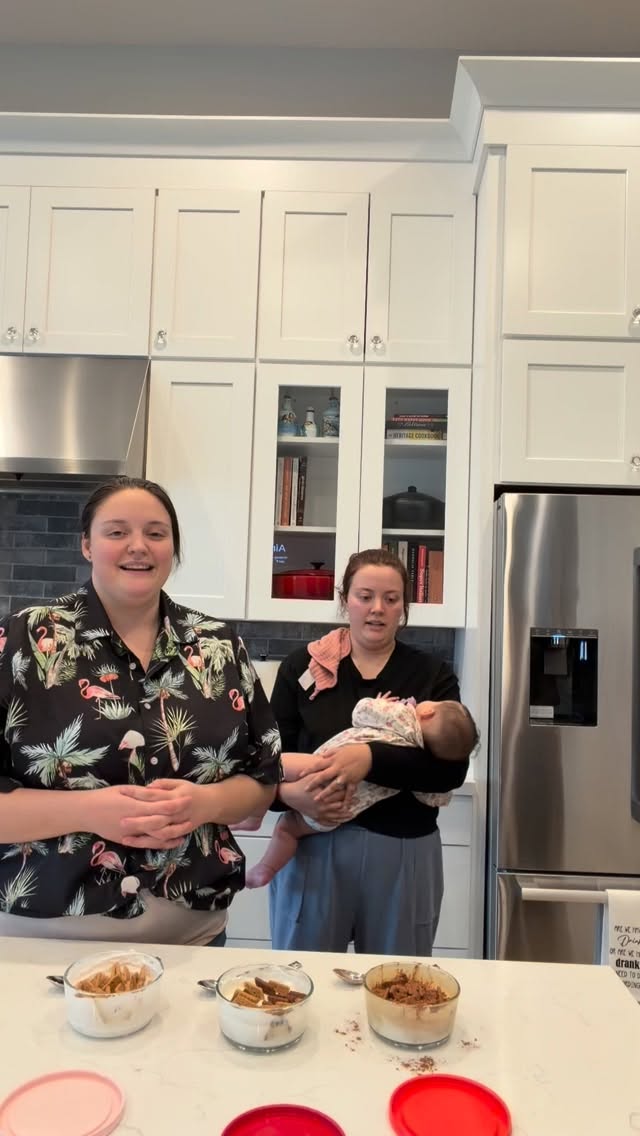 Well let’s just say that the taste test went a bit unexpectedly 😂😂😂

But I wouldn’t rule this high protein treat out.. I would just modify the flavor for next time!

Hope you enjoy the never ending Shenanigans with these ladies 🥰

#viralrecipe #highprotein #unexpectedresults #glutenfree #cookingwithmydaughters